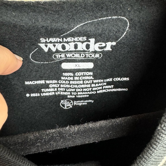 Shawn Mendes VIP Wonder Tour Crew Varsity Jacket, size XL - Picture 7 of 9